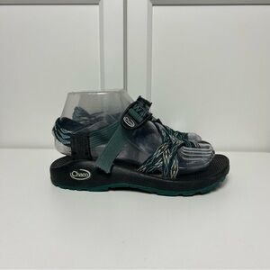 Chaco zx/2 classic green black sandals